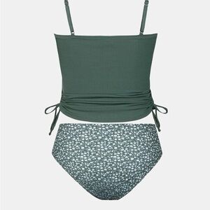 Size L Cupshe Sage Green Tankini New w Tags